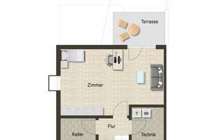 Neubauprojekt in Hochdorf, schöne DHH, 2 Terrassen, Balkon, Garten, KfW55, Carport und Stellplatz – Die vollständige Adresse der Immobilie erhältst du vom Anbieter., 73269 Hochdorf – Vorschaubild 4