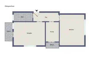 Freie 2-Zimmer-Wohnung mit Balkon und Garage zwischen Neckarpromenade und Kurpark – Stuttgart – Vorschaubild 10