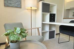 Modern möbliertes 1-Zimmer-Apartment mit Balkon & Stellplatz – direkt am Uni-Campus Vaihingen – Hessenlauweg 6, 70569 Dachswald, Stuttgart – Vorschaubild 6
