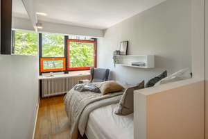 Solln: 2-Zimmer Wohnung in denkmalgeschütztem Architektenhaus -frei- – Die vollständige Adresse der Immobilie erhältst du vom Anbieter., 81479 Solln, München – Vorschaubild 3