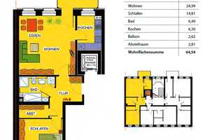// Eigentumswohnung mit Balkon u. Stellplatz als Kapitalanlage // – Delitzscher Straße 7a, 4105 Leipzig – Vorschaubild 3