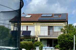 Sanierte Doppelhaushälfte in Freudental / Einzelgarage, Garten, Solar + PV inkl. Akku, Einbauküche – Ludwigsburg (Kreis) – Vorschaubild 1