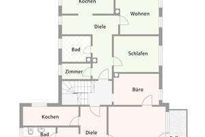Vielfältiger Grundriss-Mix - breite Mieterstruktur – Die vollständige Adresse der Immobilie erhältst du vom Anbieter., 83043 Bad Aibling – Vorschaubild 7