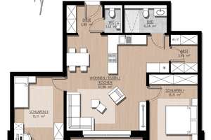 Urbaner Wohnkomfort mit Stil – Moderne 3-Zimmer-Wohnung  in Bestlage von Bettrath! – Die vollständige Adresse der Immobilie erhältst du vom Anbieter., 41066 Bettrath-Hoven, Mönchengladbach – Vorschaubild 14