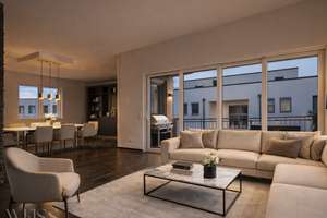 Penthouse für alle Lebenslagen in zentraler & ruhiger Lage am Rhein