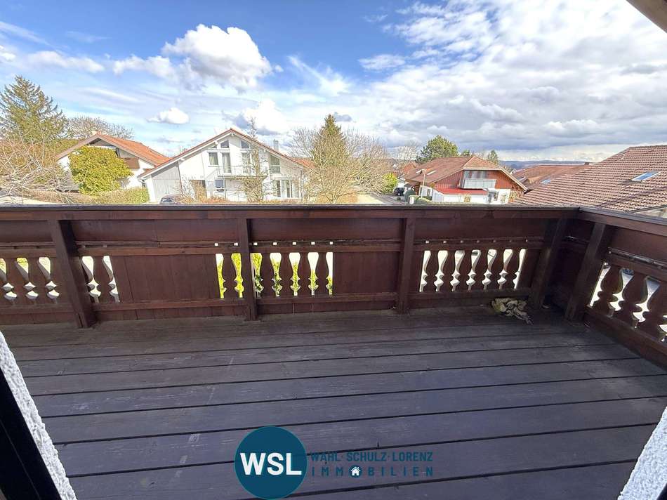 Blick vom Balkon DG