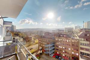5.OG mit Fahrstuhl und unglaublichem Blick über die Stadt (provisionsfrei) – 70191 Am Pragfriedhof, Stuttgart – Vorschaubild 2