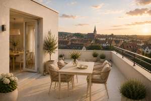 Moderne, barrierefreie 2-Zimmer-Neubauwohnung mit Dachterrasse – Die vollständige Adresse der Immobilie erhältst du vom Anbieter., 79423 Heitersheim – Vorschaubild 5