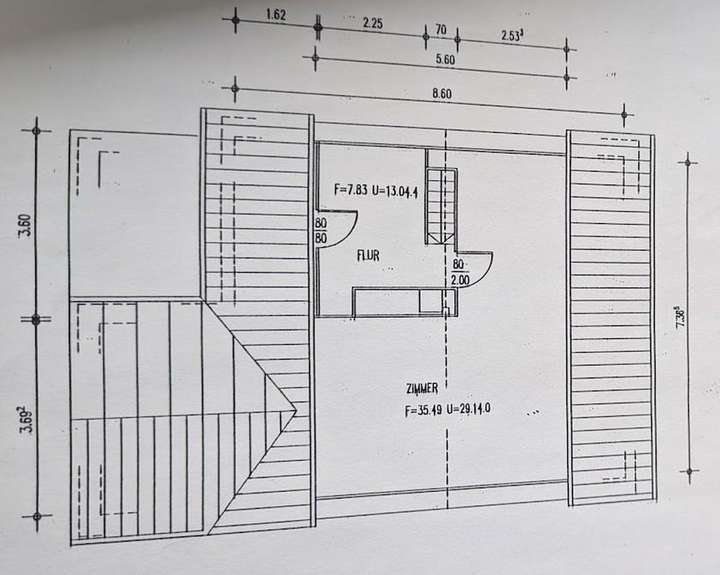 Grundriss Dachgeschoss