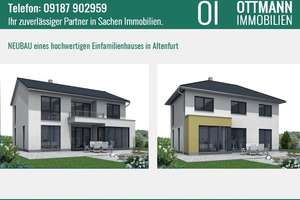 NEUBAU eines modernen Architektenhauses in Altenfurt – Die vollständige Adresse der Immobilie erhältst du vom Anbieter., 90475 Altenfurt, Moorenbrunn, Nürnberg – Vorschaubild 1