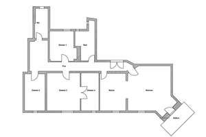 Provisionsfrei: Traumhafte modernisierte 5-Zimmerwohnung in schönem Westend-Altbau – Die vollständige Adresse der Immobilie erhältst du vom Anbieter., 14050 Westend, Berlin – Vorschaubild 16