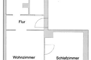 LEUTZSCH + 2 RAUM WOHNUNG + LEERSTEHEND + RENOVIERT – Otto-Schmiedt-Straße 37M, 4179 Leutzsch, Leipzig – Vorschaubild 2
