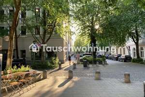 Tauschwohnung: Altbauwohnung mit Balkon in ruhiger Allee im Westend
