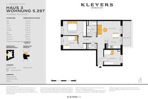 KLEYERS | Elegantes Zuhause mit 4 Zimmer und Dachterrasse – urban und naturnah – 60326 Gallus, Frankfurt am Main – Vorschaubild 18