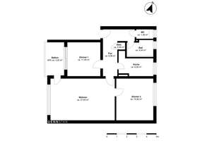 Modernisierte 3-Zimmer-Wohnung mit West-Loggia in ruhiger Lage – Die vollständige Adresse der Immobilie erhältst du vom Anbieter., 50999 Sürth, Köln – Vorschaubild 16