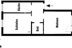 Solide Kapitalanlage: 2 Zimmer, Balkon, Top-Lage – Erbpacht – vermietet (inkl. Möblierung) – Die vollständige Adresse der Immobilie erhältst du vom Anbieter., 20259 Eimsbüttel (Ortsteil), Hamburg – Vorschaubild 7