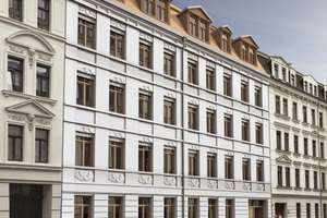 Schöne 3-Raum-Wohnung mit hochwertiger Ausstattung - Parkett, Wanne, Balkon! – Mierendorffstr. 43, 4318 Anger-Crottendorf, Leipzig – Vorschaubild 1