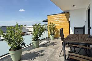 Exklusive 3-Zimmer-Staffelgeschosswohnung mit großer Südterrasse