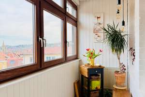 Maisonette-Altbauwohnung mit Dachterrasse & ausgebauter Bühne mit Sichtgebälk, reduzierte Stehhöhe  – 70199 Südheim, Stuttgart – Vorschaubild 25