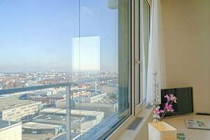 OLYMPIA TOWER: Business Apartment mit Alpenblick in Toplage – Helene-Mayer-Ring 4, 80809 Am Riesenfeld, München – Vorschaubild 1