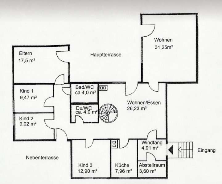 Grundriss Erdgeschoss