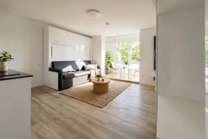 Möbliertes 1-Zimmer Studio-Apartment in Top-Lage im Herzen Schwabings – kernsaniert – Leopoldstraße 96, 80802 Münchner Freiheit, München – Vorschaubild 1