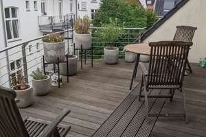 Panoramafenster über das Kreuzviertel - Elegante 4 Zi. -145m² Maisonette mit EbK u. Südwestbalkon