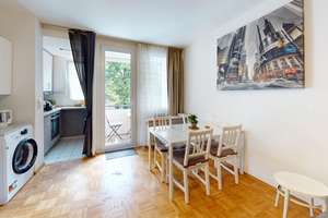 RE/MAX - Charmantes Apartment mit Balkon und Tiefgaragenstellplatz – Die vollständige Adresse der Immobilie erhältst du vom Anbieter., 81373 Land in Sonne, München – Vorschaubild 2