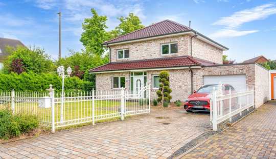 Bild von Freistehendes Einfamilienhaus mit Sauna, Garage und Garten in Seehausen
