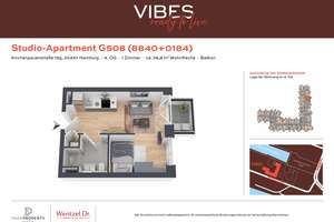 Design-Apartment mit Balkon in der HafenCity – Wentzel Dr. – Kirchenpauerstraße 15g, 20457 HafenCity, Hamburg – Vorschaubild 12
