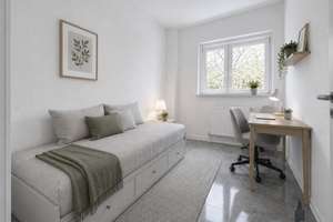 Modernisierte 3-Zimmer-Wohnung mit Balkon in ruhiger Lage von Berlin-Tempelhof – attraktive Kapitala – Die vollständige Adresse der Immobilie erhältst du vom Anbieter., 12099 Tempelhof, Berlin – Vorschaubild 4
