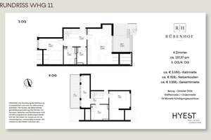 Exklusives Penthouse über zwei Ebenen mit zwei Terrassen – Rübenhofstraße 32, 22335 Ohlsdorf, Hamburg – Vorschaubild 10