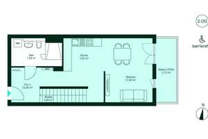 Maisonettewohnung mit Balkon und zwei Bädern – Lilli-Marx-Straße 2, 40597 Benrath, Düsseldorf – Vorschaubild 12