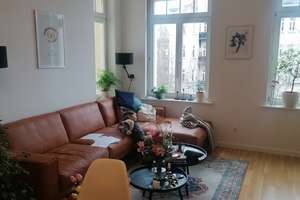 Superhelle Altbau 3-Zimmer-Wohnung um Grünen mit Balkon in der Südvorstadt – August-Bebel-Straße 71, 4275 Südvorstadt, Leipzig – Vorschaubild 3