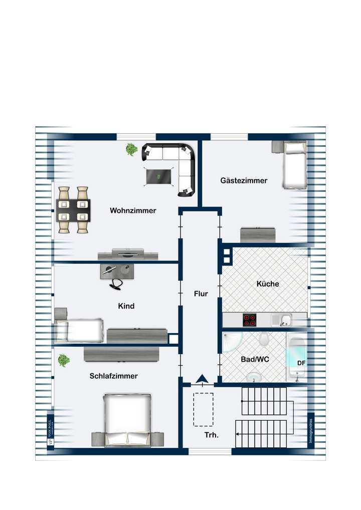 Grundriss Dachgeschoss