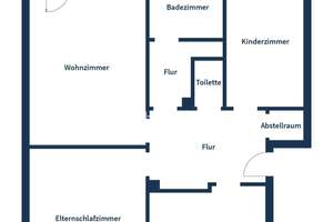 Gepflegte 3-Zimmer-Hochparterrewohnung mit Balkon in angenehmer Wohnlage – Die vollständige Adresse der Immobilie erhältst du vom Anbieter., 44229 Kirchhörde-Löttringhausen, Dortmund – Vorschaubild 7