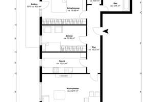 Großzügige 3-Zimmer Hochparterre-Wohnung direkt am Nymphenburger Kanal – Die vollständige Adresse der Immobilie erhältst du vom Anbieter., 81245 Obermenzing, München – Vorschaubild 16