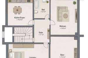 Leerstehende 3-Zimmer-Lieblingswohnung in ruhiger Lage von Bredeney mit Südwest-Balkon – Die vollständige Adresse der Immobilie erhältst du vom Anbieter., 45133 Bredeney, Essen – Vorschaubild 21