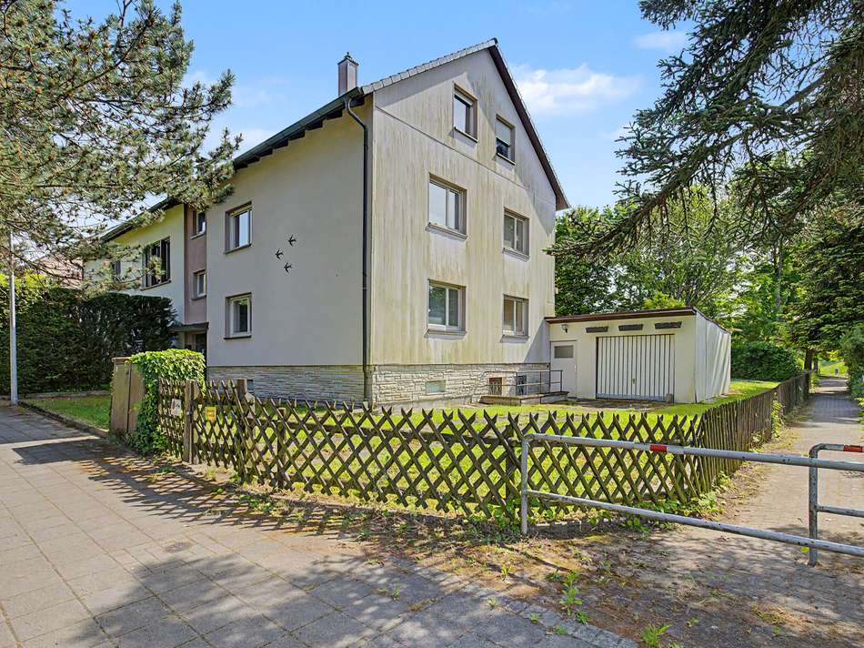 Haus Seitenansicht