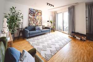 Exklusive möblierte 3-Zimmer-Neubauwohnung direkt an der Außenalster – mit Tiefgarage & E-Ladestatio – Die vollständige Adresse der Immobilie erhältst du vom Anbieter., 20099 St. Georg, Hamburg – Vorschaubild 1