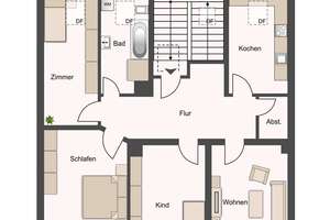Charmante 4-Zimmer-Wohnung, Tageslichtbad und Abstellraum – Die vollständige Adresse der Immobilie erhältst du vom Anbieter., 4177 Altlindenau, Leipzig – Vorschaubild 12
