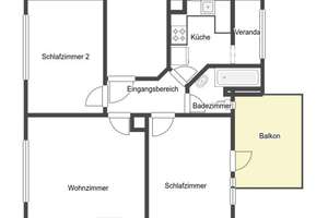 Charmante Altbauwohnung mit grünem Balkon & hohen Decken  – Die vollständige Adresse der Immobilie erhältst du vom Anbieter., 70435 Zuffenhausen-Mönchsberg, Stuttgart – Vorschaubild 11
