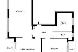 Helle 3-Zimmerwohnung am Rhein mit Tiefgarage & Lift – 40474 Golzheim, Düsseldorf – Vorschaubild 27