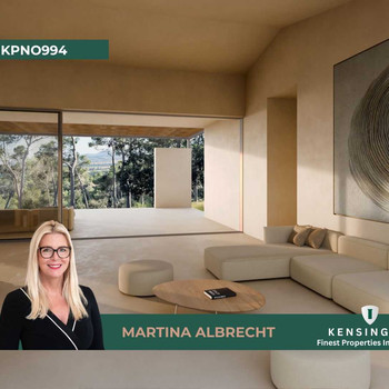 Mallorquinischer Charme und moderner Minimalismus  Neubau-Finca mit Meerblick bei Manacor