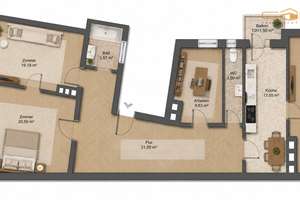 Historischer Charme mit Raum für Ihre Wohnideen: 3-Zimmer-Wohnung im denkmalgeschützten Altbau – Die vollständige Adresse der Immobilie erhältst du vom Anbieter., 81669 Haidhausen Süd, München – Vorschaubild 5