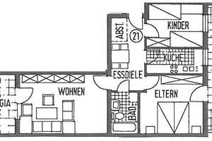 * Sanierte Wohnung mit Balkon und Loggia *