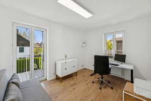 München-Hadern: Neuwertige 3,5 Zimmer-Wohnung mit zwei Balkonen, Garten & Wärmepumpe. – Die vollständige Adresse der Immobilie erhältst du vom Anbieter., 80689 Blumenau, München – Vorschaubild 9
