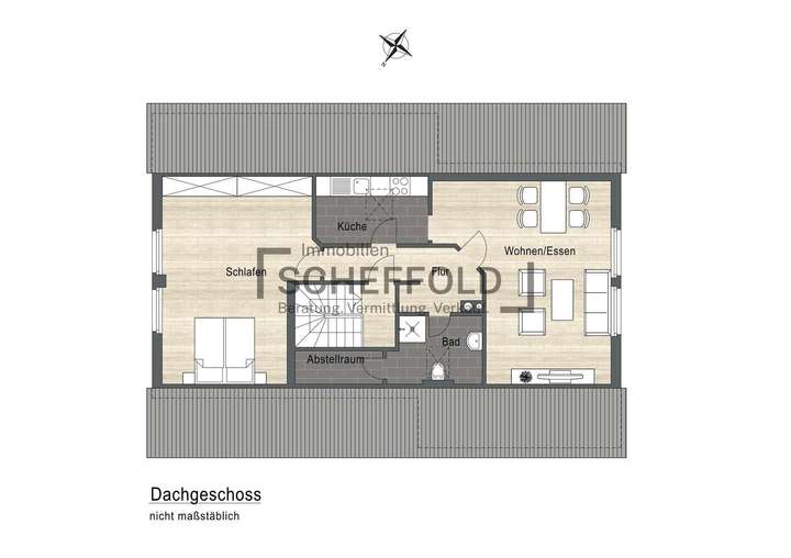 Grundriss Dachgeschoss