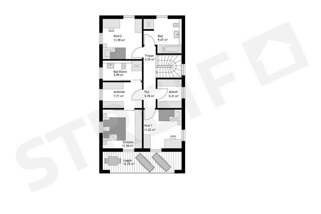 Immobilie in Lutzerath - Ihr modernes Fertighaus mit Holzfassade  - Bild 2