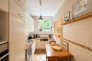 Hochparterre-Wohnung mit großem Südbalkon, Kamin und Einzelgarage – 22609 Nienstedten, Hamburg – Vorschaubild 8